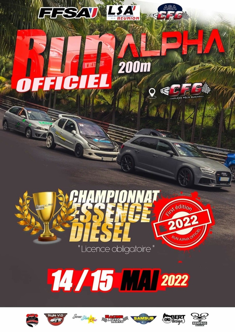 Affiche de Run Alpha 200m Officiel