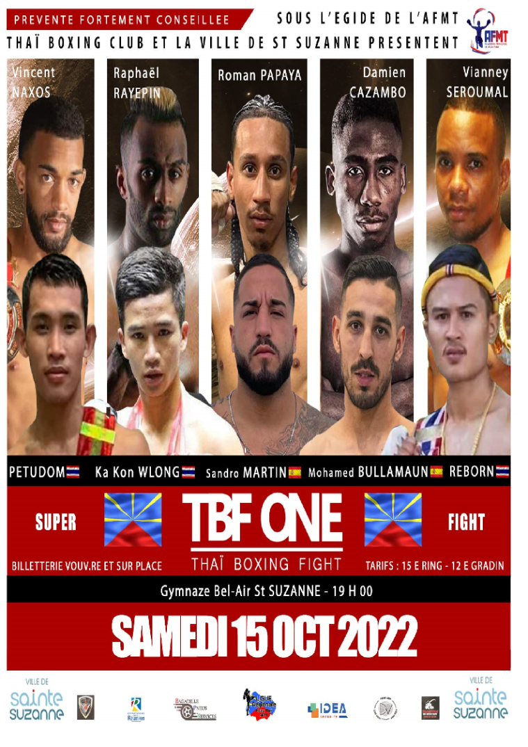 Affiche de TBF One Thaï Boxing Fight