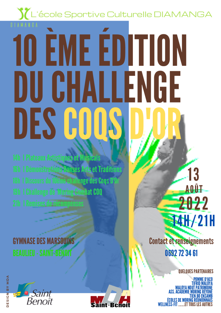 Affiche de 10ème Edition du Challenge des Coqs d'Or