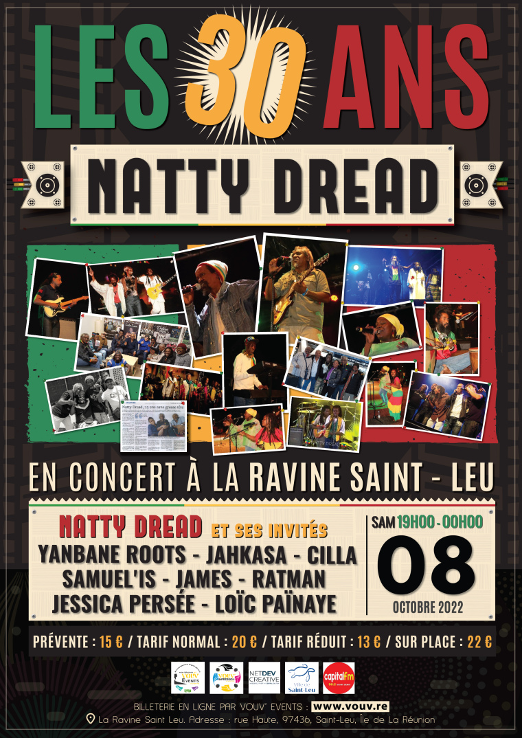 Affiche de Les 30 ans de Natty Dread